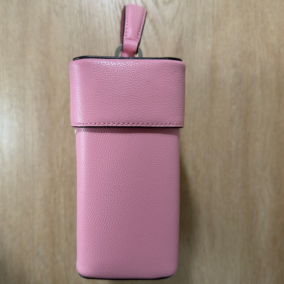 Kate Spade Voyage Small Top Handle Crossbody Purse Bag Pink Sugar New York Logo - Picture 6 of 12